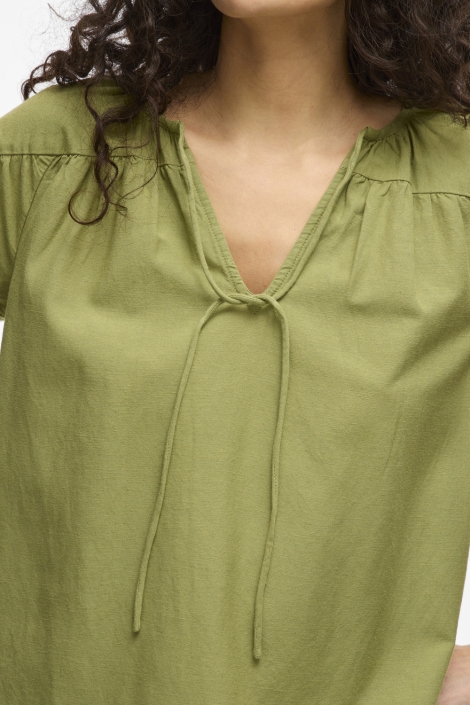 Vila viprisilla v-neck 3/4 top